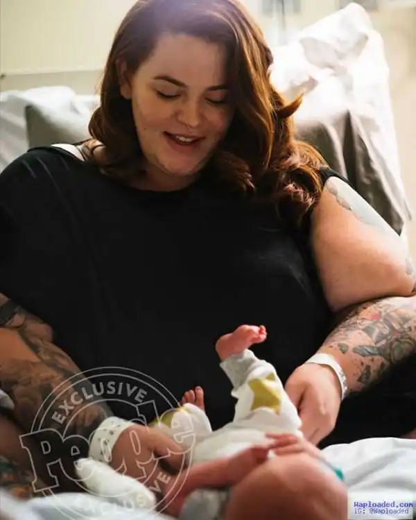 Plus-Size Model Tess Holliday Gives Birth To Her Second Child